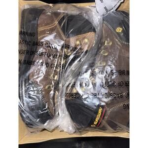 Sureway Men's Waterproof Steel Toe Safety Industrial Construction Shoe 609 Size8